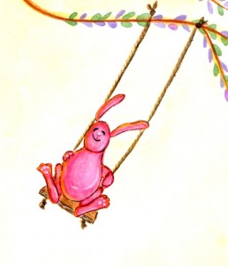 Bunny on Swing_2